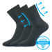 BOMA® ponožky Viktorka tmavě šedá 3 pár 102156