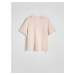 Reserved - Vyšisované tričko - Růžová