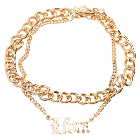 Zodiac Golden Anklet libra Urban Classics