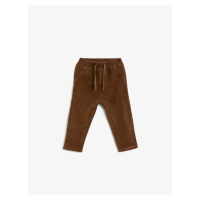 Koton Baby Boy Camel Hair Sweatpants