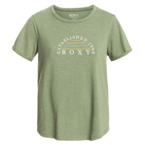 Roxy OCEANHOLIC TEES Dámské triko, zelená, velikost
