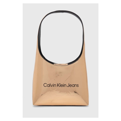 Kabelka Calvin Klein Jeans oranžová barva, K60K611861