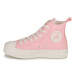 Converse CHUCK TAYLOR ALL STAR LIFT-SUNRISE PINK/SUNRISE PINK/VINTAGE WHI Růžová