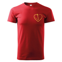 Dětské tričko pro milovníky koní - Srdce na pravém místě - skvělý dárek