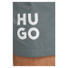 Plavkové šortky HUGO zelená barva, 50510190