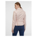 Světle růžová dámská koženková bunda ORSAY