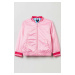 Dětská bomber bunda OVS růžová barva