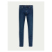 Strečové džíny řady Big & Tall, rovný střih Marks & Spencer námořnická modrá