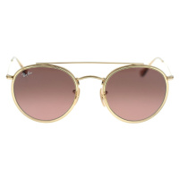 Ray-ban Occhiali da Sole Round Double Bridge RB3647N 912443 Zlatá