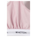 Dětská podprsenka United Colors of Benetton růžová barva