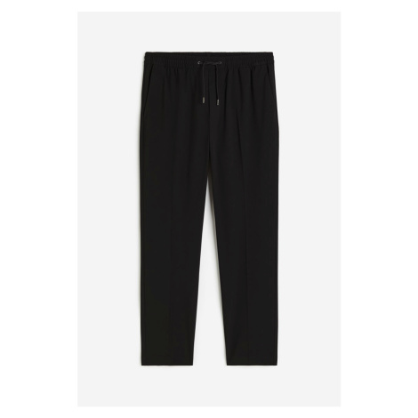 H & M - Kalhoty jogger Slim Fit - černá H&M