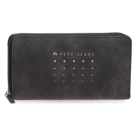 Dámská peněženka na zip Pepe Jeans HOLLY - černá