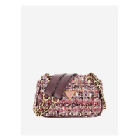 GUESS Giully Tweed Mini Crossbody Barevná