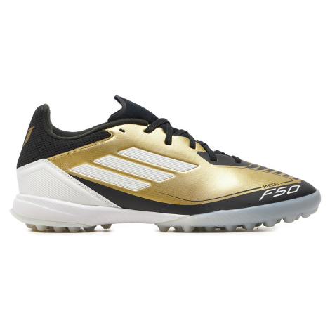 Boty na fotball adidas F50 League Messi Turf IG9282 Zlatá