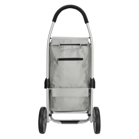 Beagles Stříbrný prémiový nákupní vozík na kolečkách “Aluman“