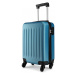 Modrý cestovní kvalitní prostorný velký kufr Bartie Lulu Bags