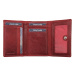 SEGALI Dámská kožená peněženka SG-2870 vínová