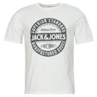 Jack & Jones JJEJEANS TEE SS O-NECK 23/24 Bílá