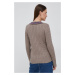 Bavlněný svetr Lauren Ralph Lauren dámský, šedá barva,