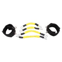 Merco Leg Trainer Set odporové gumy sada Barva: Žlutá