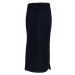 Tommy Hilfiger REGULAR TAPE MIDI LONG SKIRT Dámská sukně, tmavě modrá, velikost