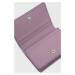 Kožená peněženka Furla dámský, fialová barva