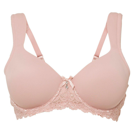 Vyztužená podprsenka s polstrovanými ramínky Bonprix