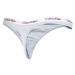 Calvin Klein 3PK THONG Dámské kalhotky, bílá, velikost
