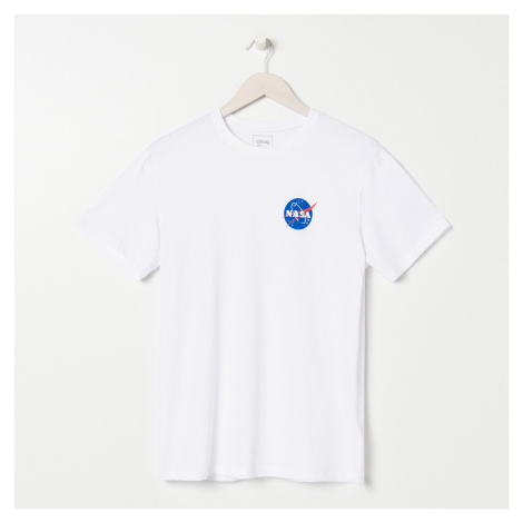 Sinsay - Tričko NASA - Bílá