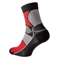 KNOXFIELD BASIC Ponožky černá / červená 0316004065745