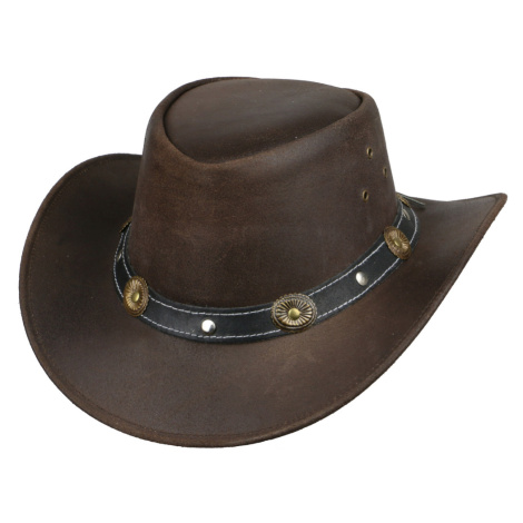 Dětský australský kožený klobouk