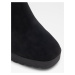 Černé dámské semišové kotníkové boty ALDO Chetta