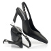 Lodičky karl lagerfeld premiere 90 sling back pump černá