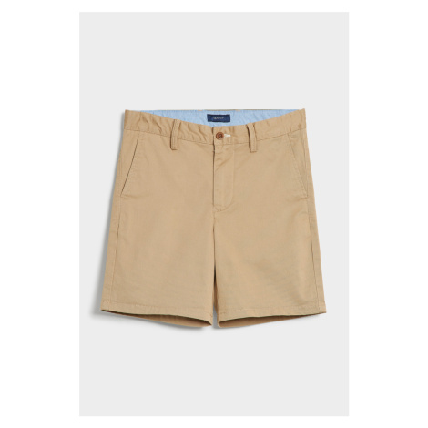 ŠORTKY GANT CHINOS SHORTS hnědá