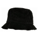 Klobouk // Flexfit / Big Corduroy Bucket Hat black