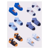 Yoclub Kids's 6Pack Boy's Ankle Socks SKS-0089C-AA0A-002