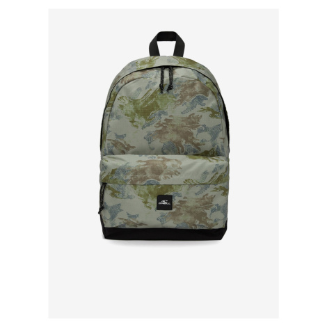 Khaki vzorovaný batoh O'Neill COASTLINE BACKPACK