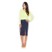 Figl Woman's Skirt M399 Navy Blue