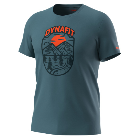 Dynafit Graphic Cotton T-shirt Men tmavě modrá