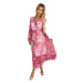 Dámské šaty Numoco 476-1 ENRICA | růžová