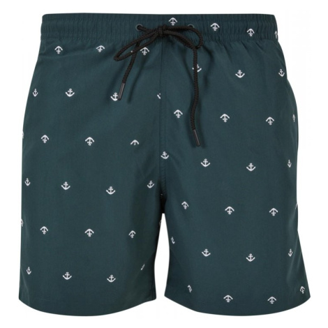 Embroidery Swim Shorts - anchor/bottlegreen/white Urban Classics