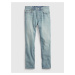 Modré pánské džíny slim GAP gapflex Washwell