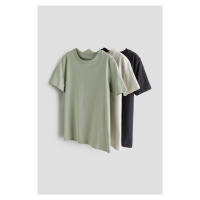 H & M - Tričko 3 kusy - zelená