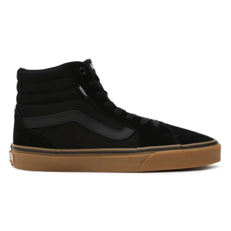 VANS-MN Filmore HI (Suede/Canvas) black/gum Černá