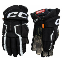 CCM Tacks AS-V SR Black/White Hokejové rukavice