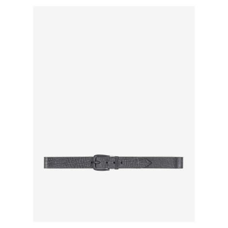 Černý pánský kožený pásek Antony Morato - Pánské