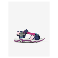Růžovo-modré holčičí sandály Richter