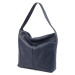 Luxusní kožená kabelka Pierre Cardin 5331 EDF modrá