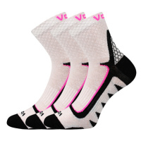 VOXX® ponožky Kryptox bílá-růžová 3 pár 111200