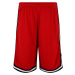 Urban Classics Stripes Mesh Shorts Kraťasy červená